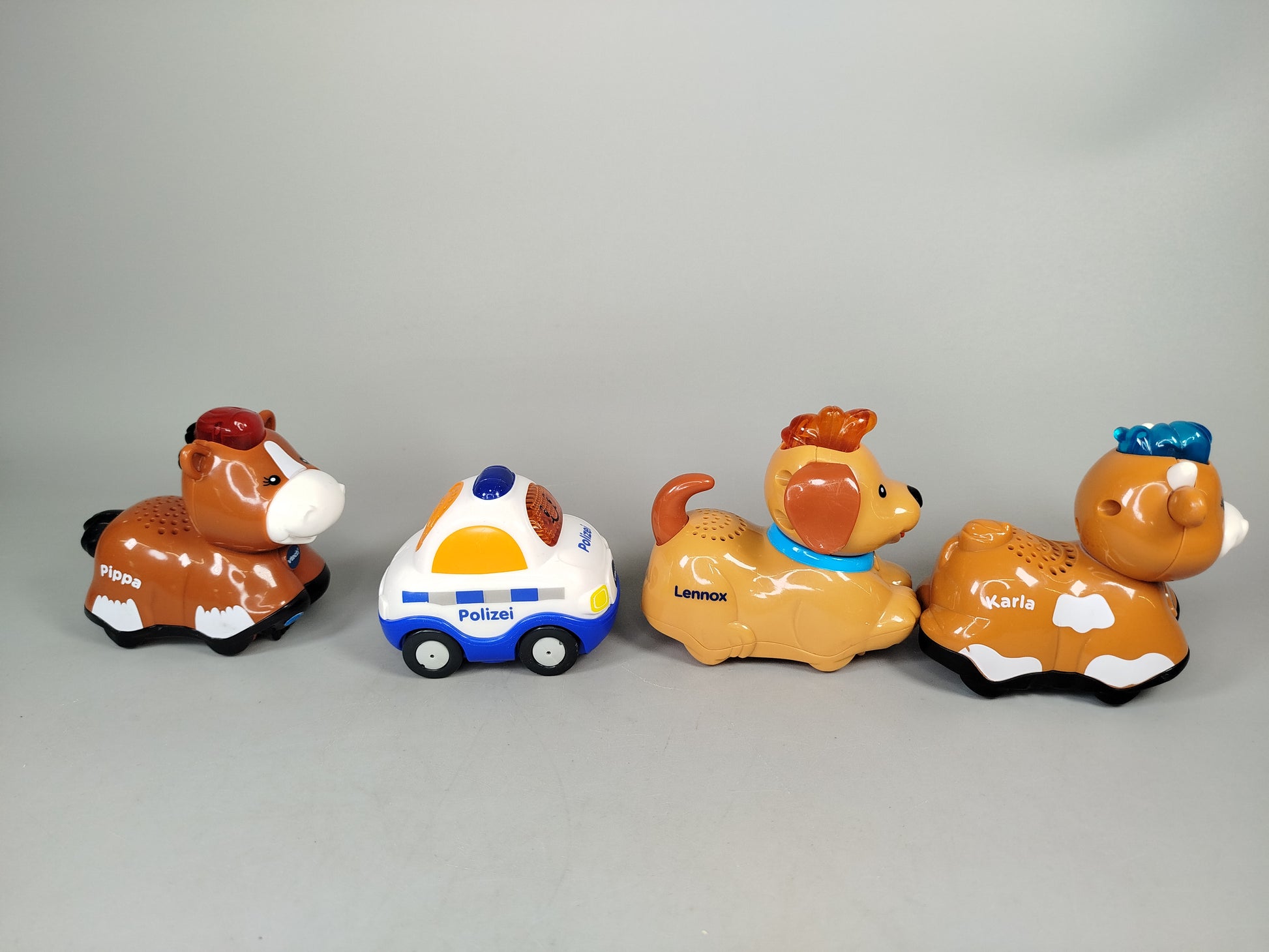 VTech Tiere & Fahrzeuge – Set von 4 Autos, sehr gut