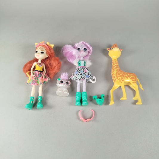 Mattel Bundle Tiere Set von 6 Figuren & Zubehör