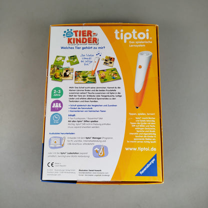 Ravensburger tiptoi Tierkinder Lernspiel, ab 2 3 4 Jahre | ✅ geprüft 