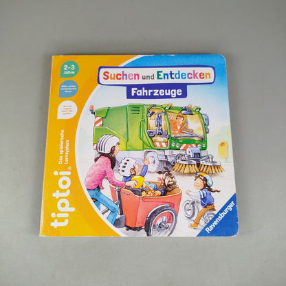 Ravensburger Bundle tiptoi Fahrzeuge Puzzle & Buch