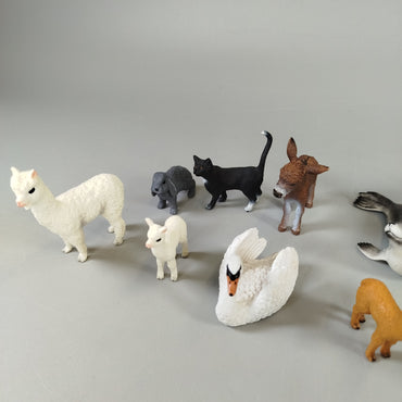 Schleich Tierfiguren Set – 14 Tiere, Bauernhof & Wildtiere