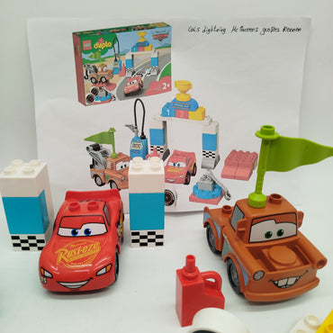 Lego Duplo Lightning McQueen Set, gebraucht, ab 2 3 4 Jahre | ✅ geprüft 