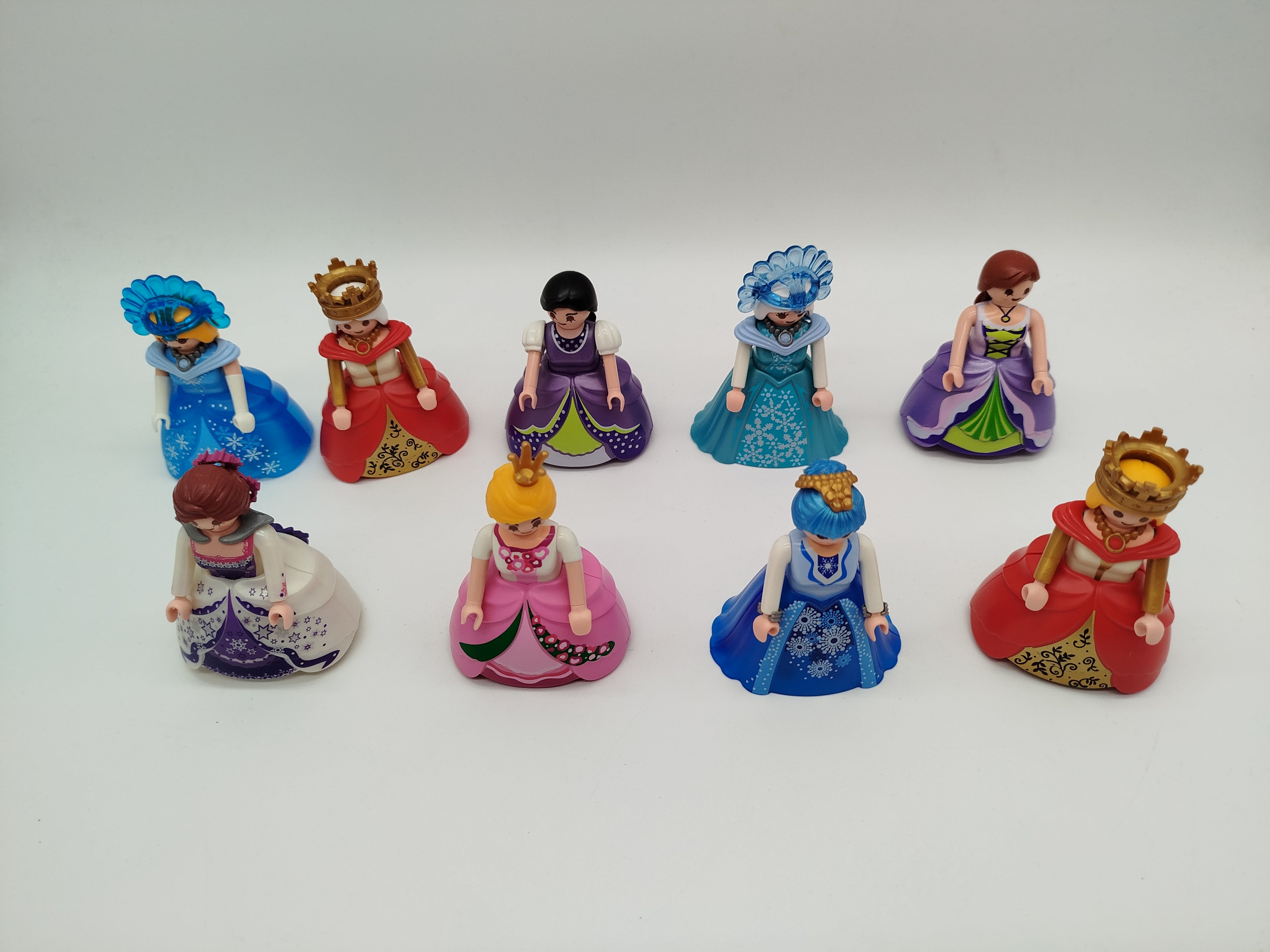 Playmobil Figuren-Set von 9 - Prinzessinnen & Königinnen 