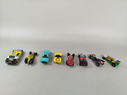 Vintage Hot Wheels Rennautos - Set von 8 Fahrzeuge
