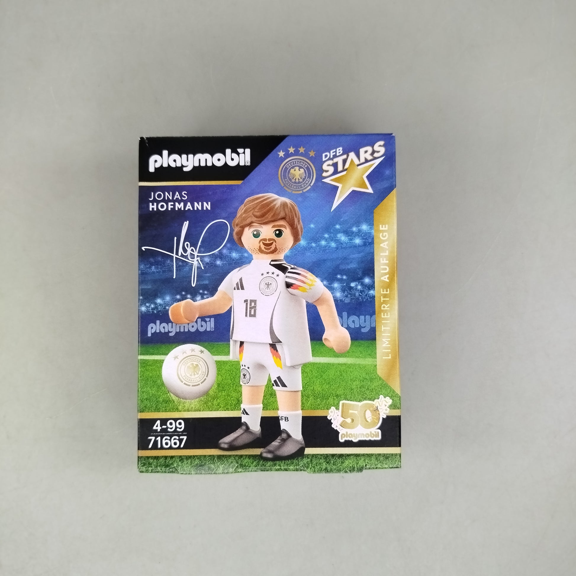 Playmobil 🙂🏠 DFB Stars Jonas Hofmann Figur, neu, ab 6 7 8 Jahre | ✅ geprüft 