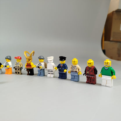 Minifiguren Set von 25+ – kompatibel mit LEGO, diverse Themen