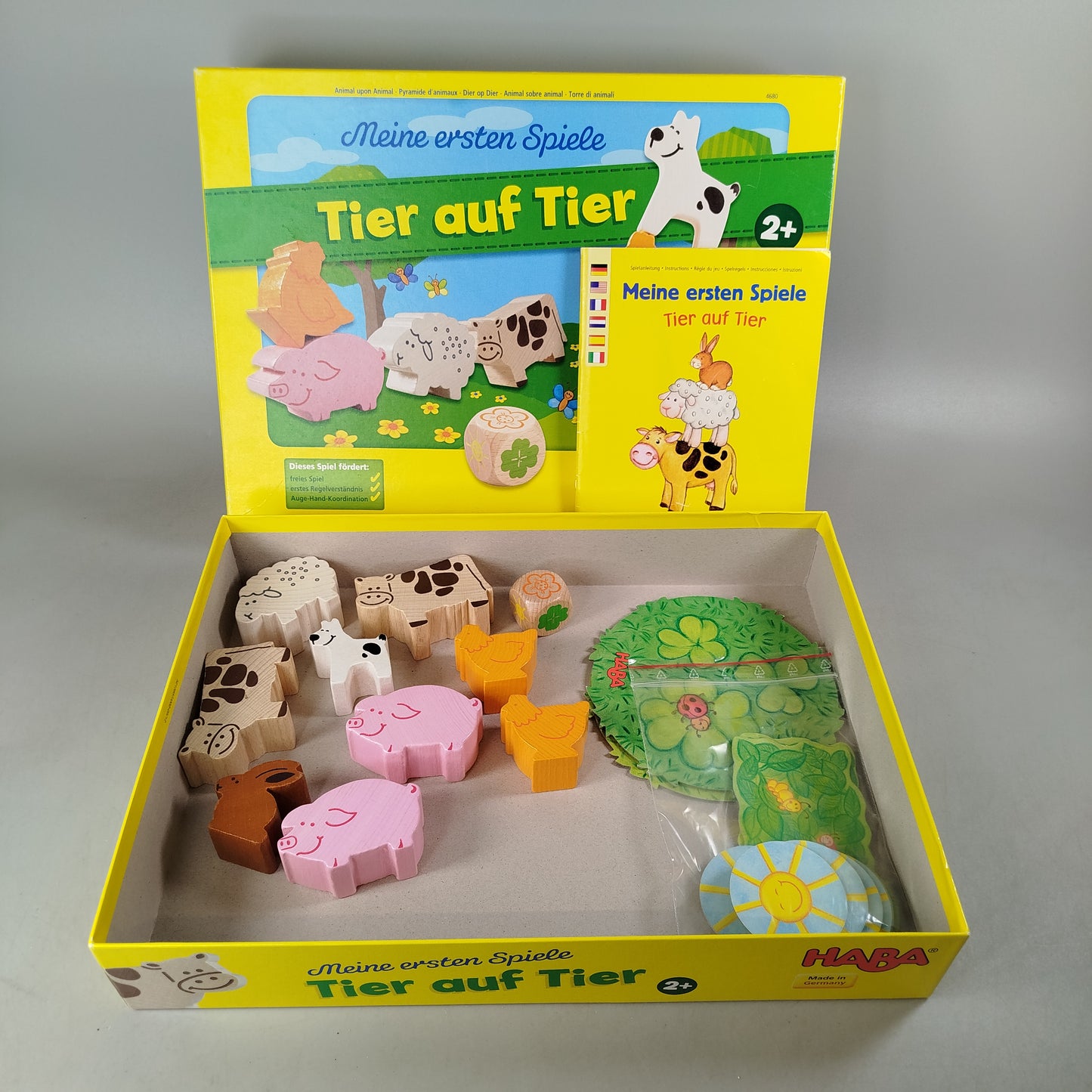 HABA Tier auf Tier 4655 Stapelspiel