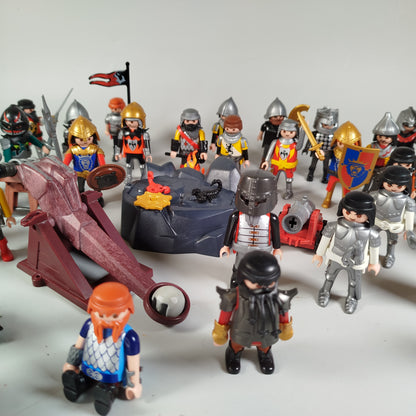Playmobil Ritter-Spielset mit Figuren und Zubehör - Komplett Ritter-Spielset mit