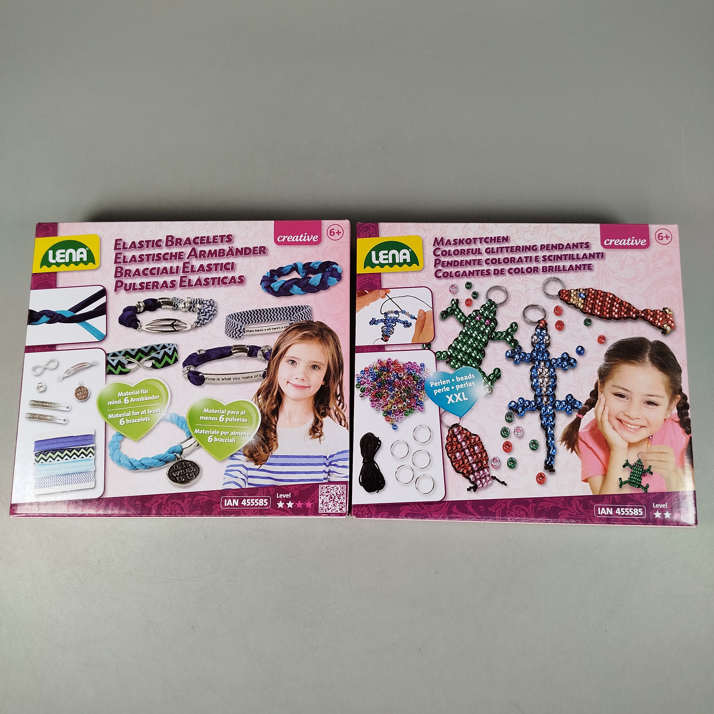 LENA Bastelset 🎨🖌️, wie neu, ab 6 7 8 Jahre | ✅ geprüft 