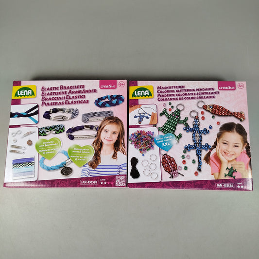 LENA Bastelset 🎨🖌️, wie neu, ab 6 7 8 Jahre | ✅ geprüft 