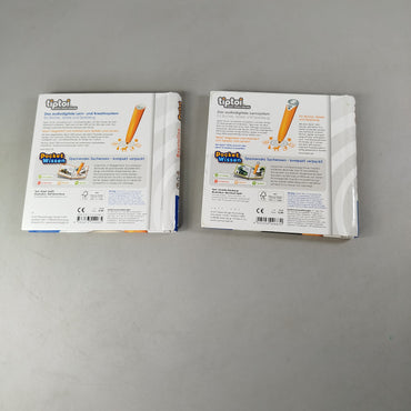 Tiptoi Bundle Pocket Wissen 2x Lernbücher Baustellen & Dinosaurier