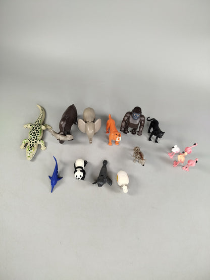 Playmobil Tierfiguren Set – Safari & Meer, 17 Stück