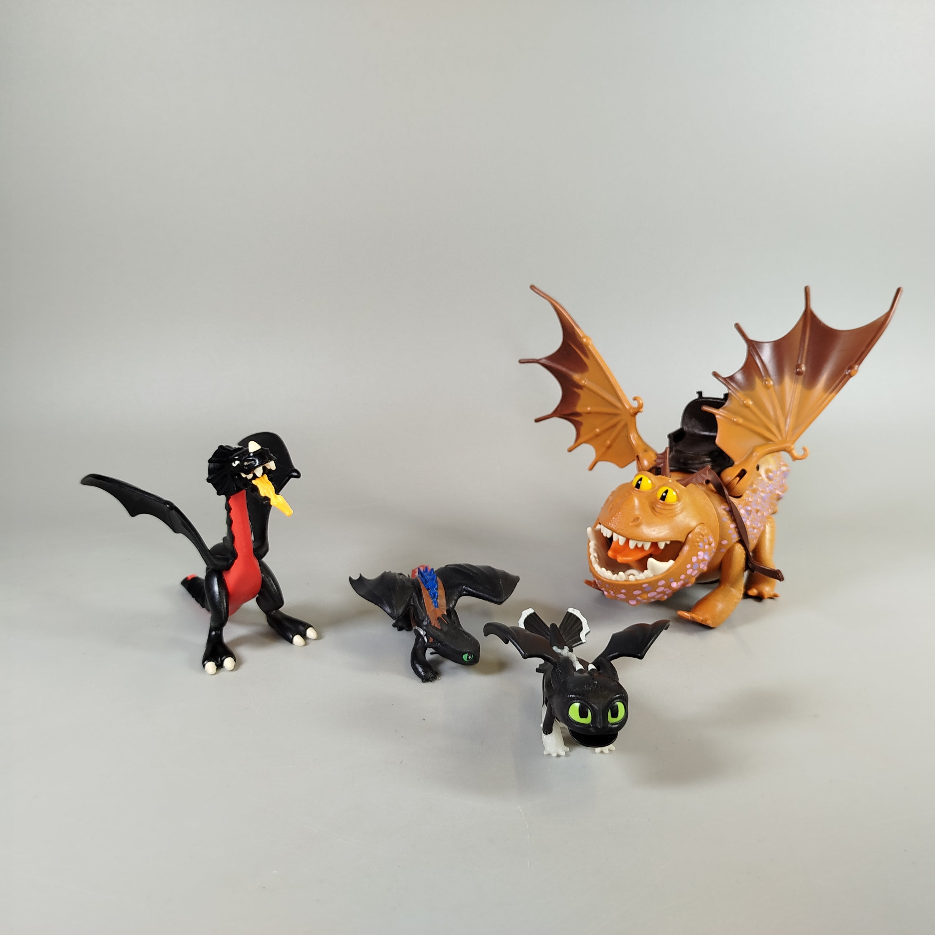 Playmobil Dragons Drachenfiguren Set von 4, wie neu