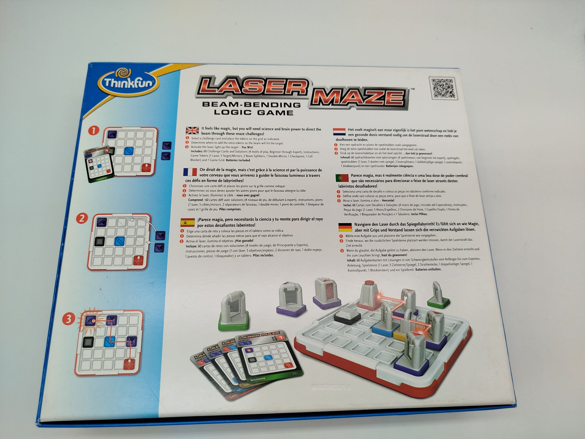 ThinkFun Laser Maze Logikspiel, neuwertig