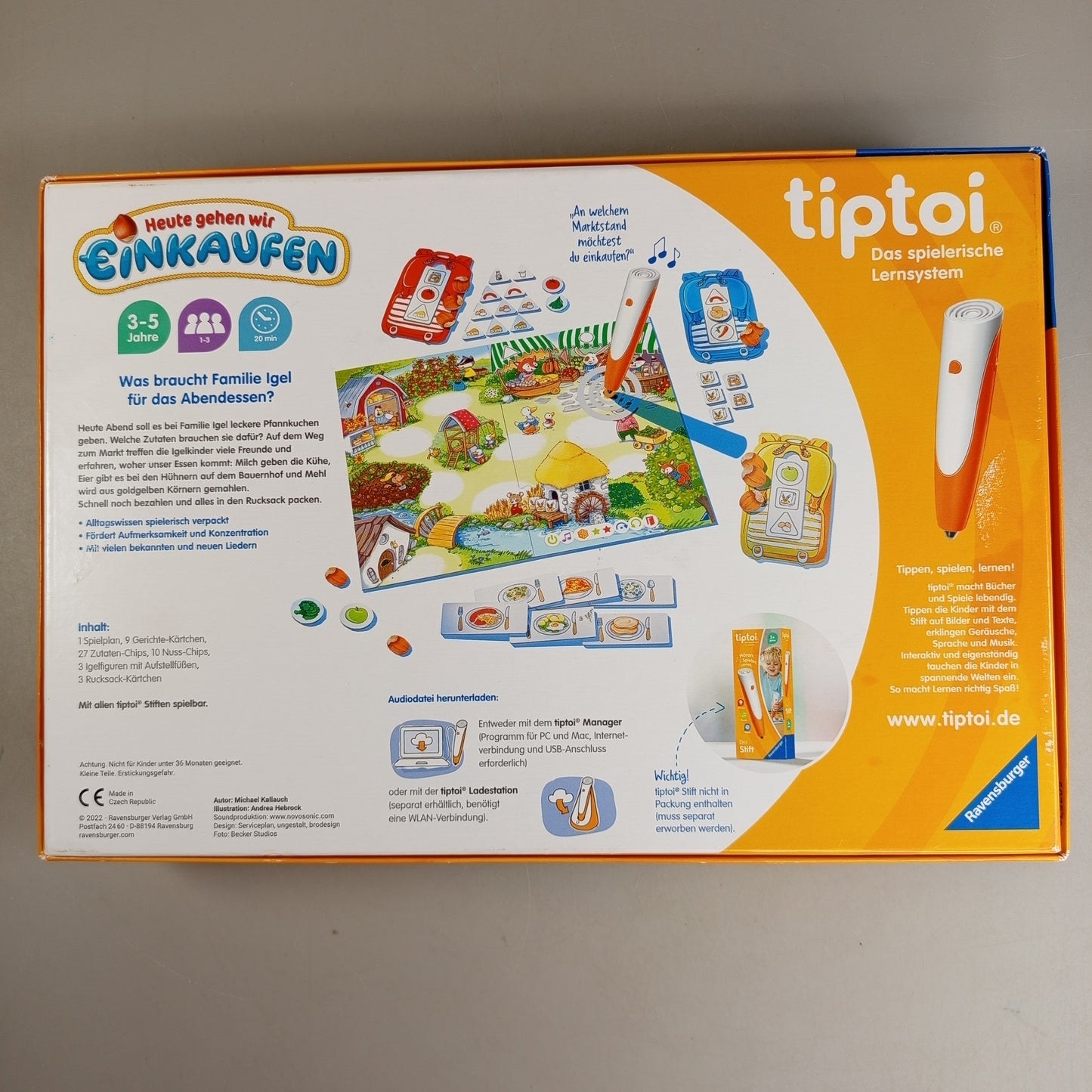 Ravensburger Tiptoi Lernspiel – Heute gehen wir einkaufen, gut