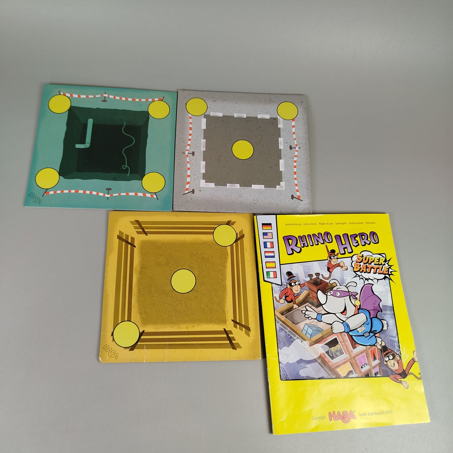 HABA Brettspiel - Rhino Hero: Super Battle, OVP