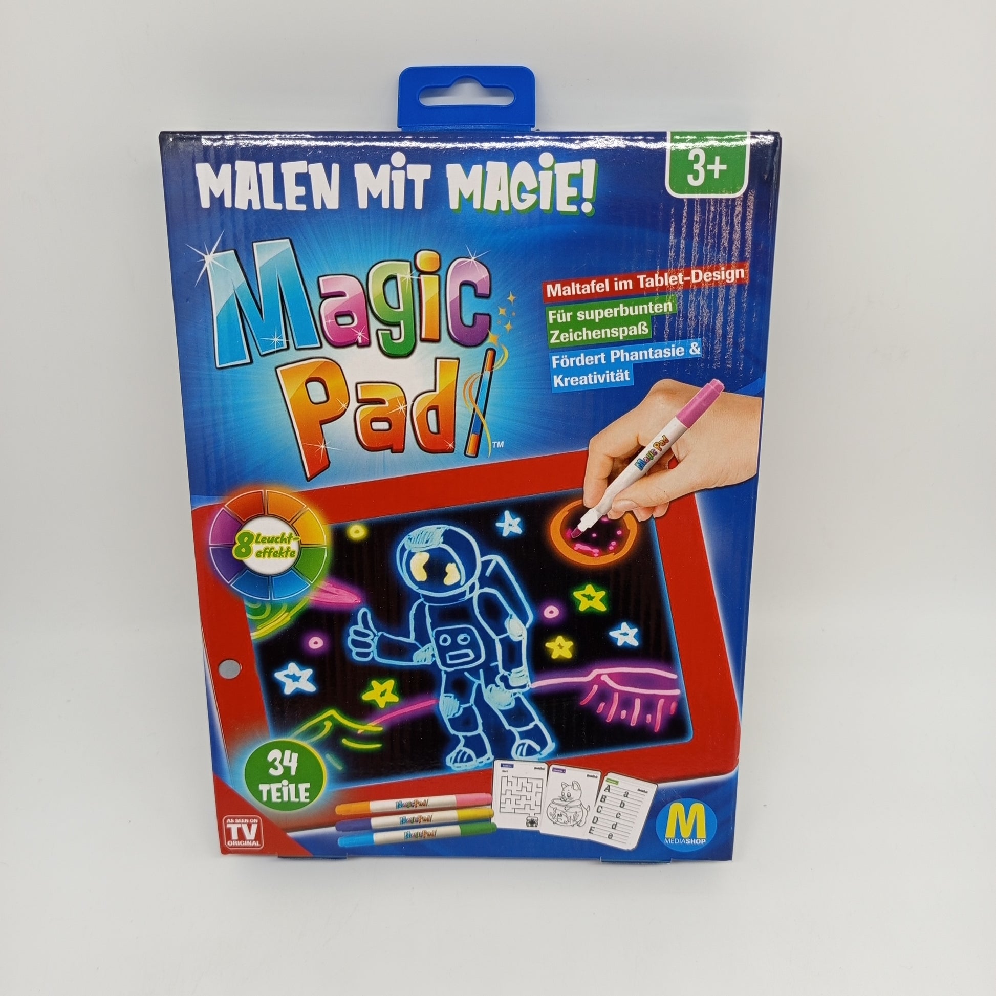 Magic Pad Leuchttafel – Maltafel mit 8 Lichteffekten, neu, OVP
