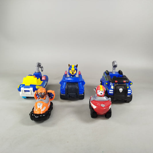 PAW Patrol Bundle Einsatzfahrzeuge 5x ab 3 4 5 Jahre