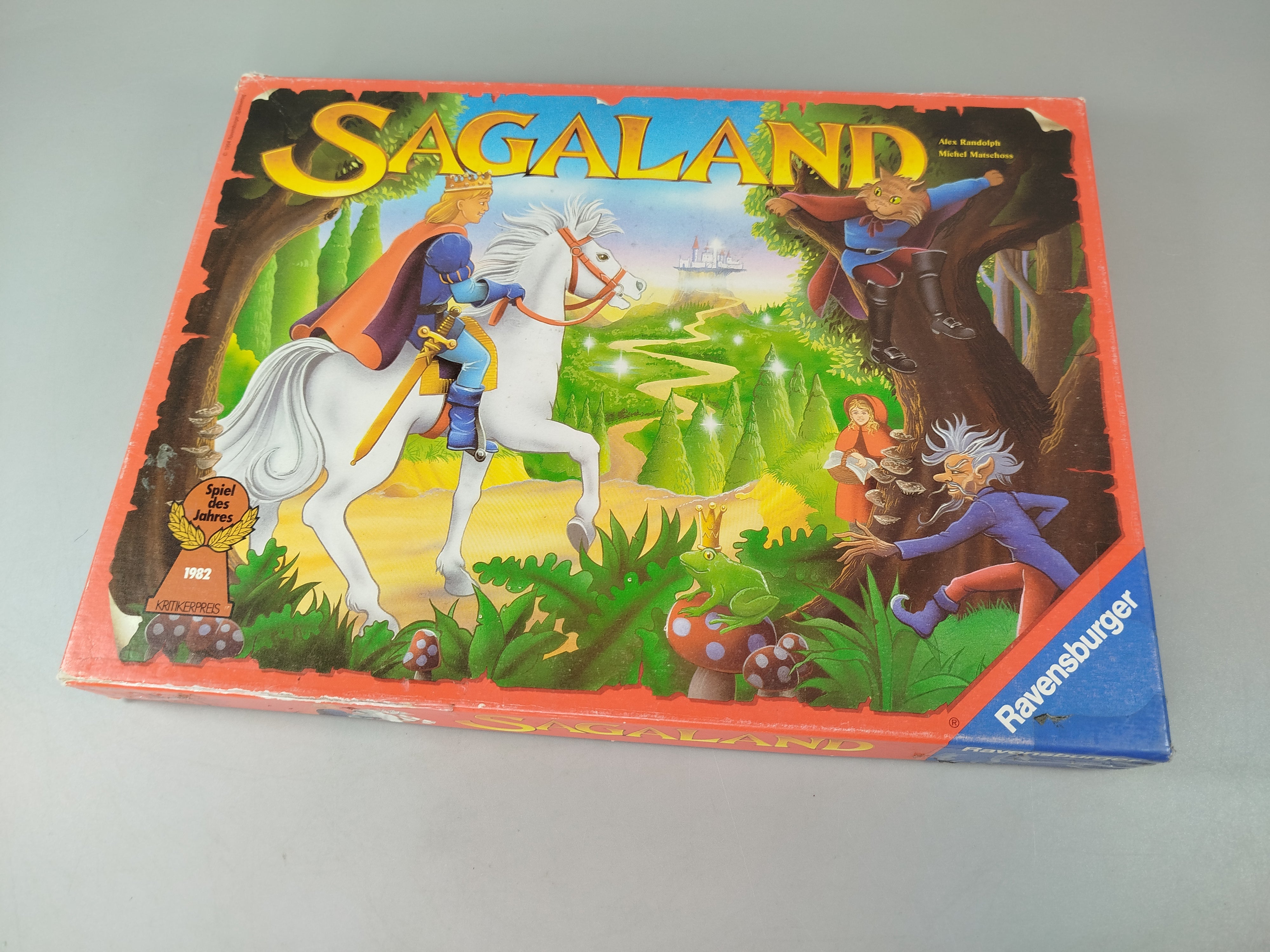 Ravensburger Brettspiel Sagaland – Familienspiel Klassiker