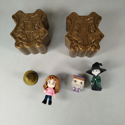 TM & WBEI Bundle Harry Potter 3x Figuren & Zubehör
