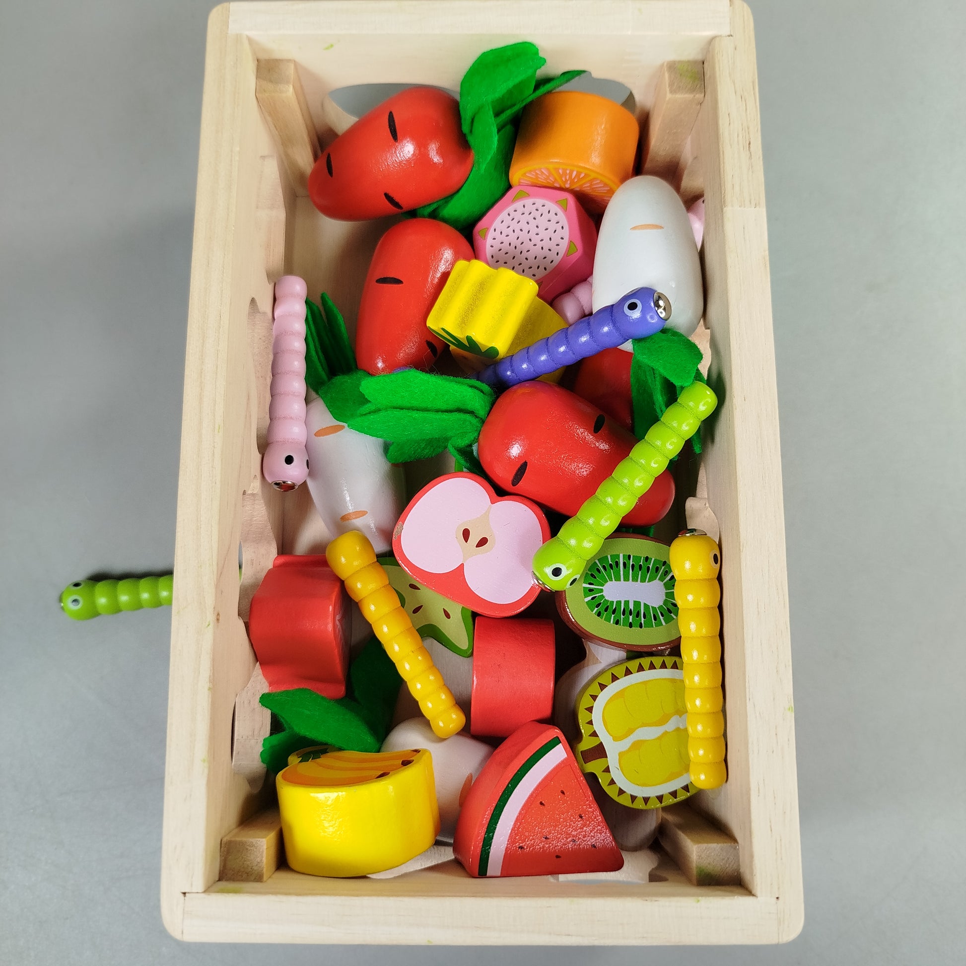 Kmtjt Bauernhof Obstgarten Lernwagen – Motorikspielzeug, OVP