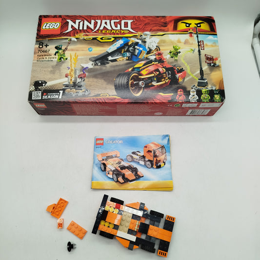 LEGO Bundle Ninjago & Creator Set von 2 70667 31017 Fahrzeuge