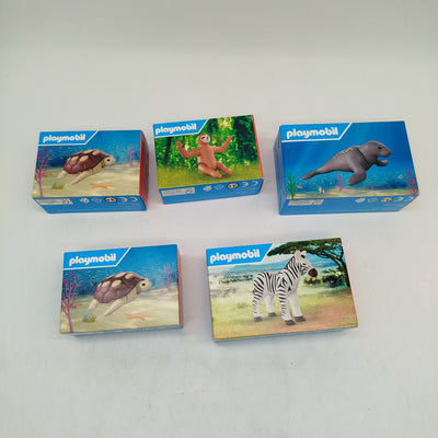 Playmobil Bundle Zoo Set von 5 Zebra&Seekuh, Neu, ab 3 4 5 Jahre | ✅ geprüft 