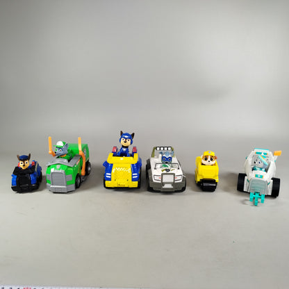 Paw Patrol Bundle Fahrzeuge 6x Fahrzeuge & Figuren