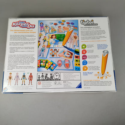Ravensburger tiptoi Dein Körper & Du 00560 Lernspiel