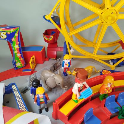 Playmobil Zirkus Konvolut – Riesenrad 5552 & Zirkus 3553, gut
