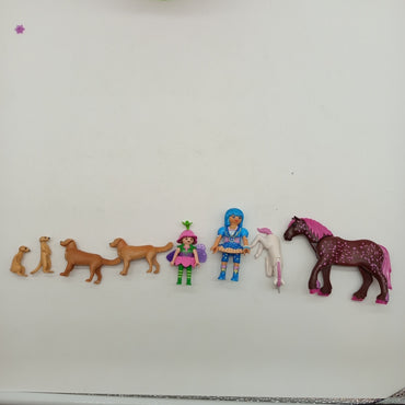 Playmobil Feenwelt Spielset – Pilzhaus mit Figuren & Tieren