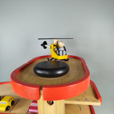 Plan City Parkhaus-Set – Hubschrauber, Autos & Zubehör