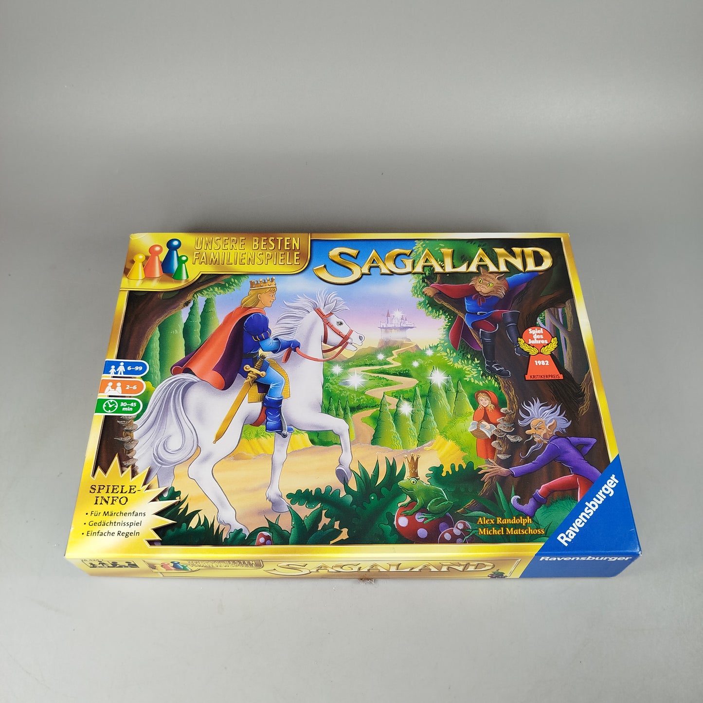 Ravensburger Sagaland Brettspiel Neuwertig