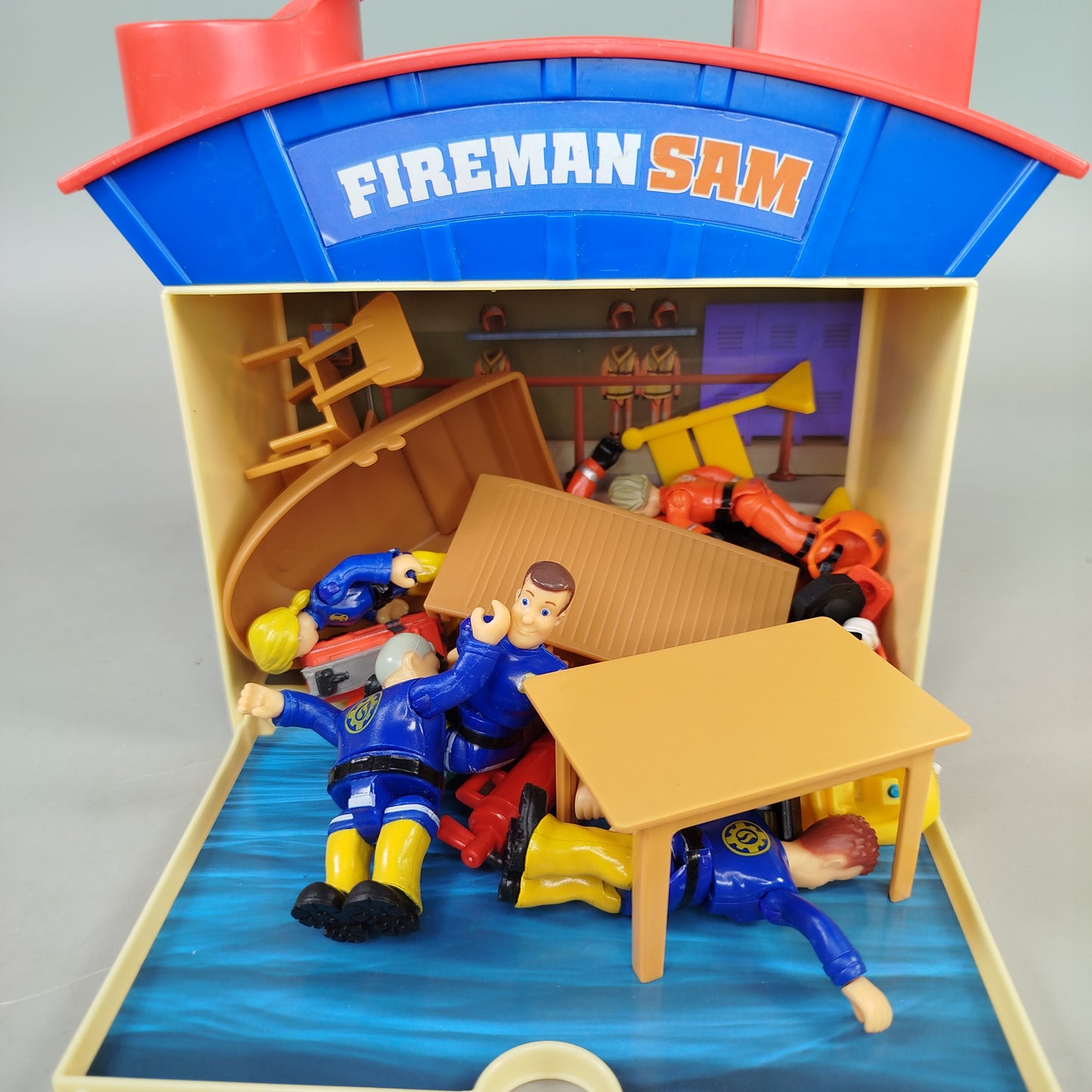 Feuerwehrmann Sam Spielstation – mit Figuren & Zubehör, Set