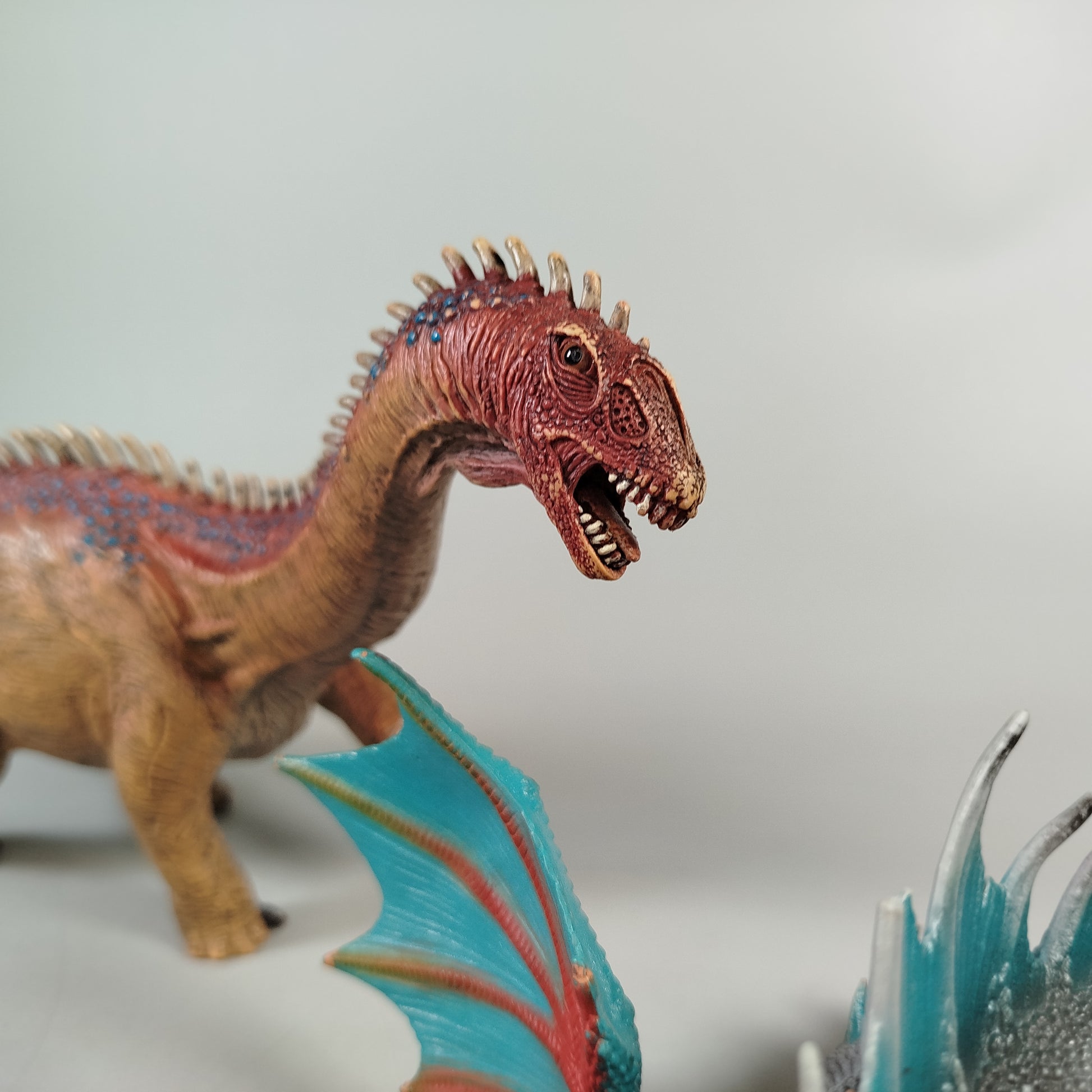 Schleich Dinosaurier & Drache Set von 4 Figuren, sehr gut