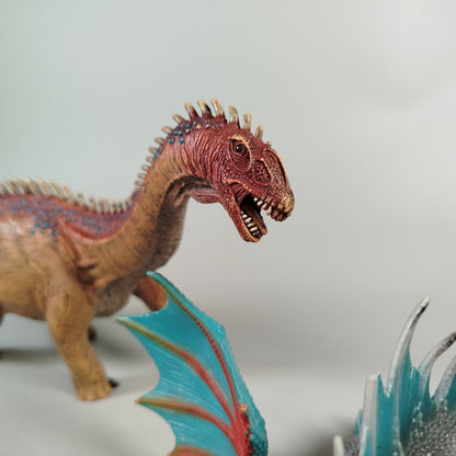 Schleich Dinosaurier & Drache Set von 4 Figuren, sehr gut