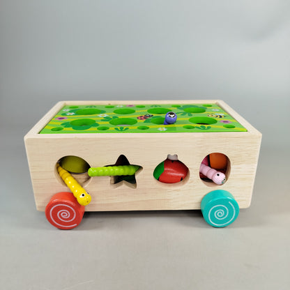 Kmtjt Bauernhof Obstgarten Lernwagen – Motorikspielzeug, OVP