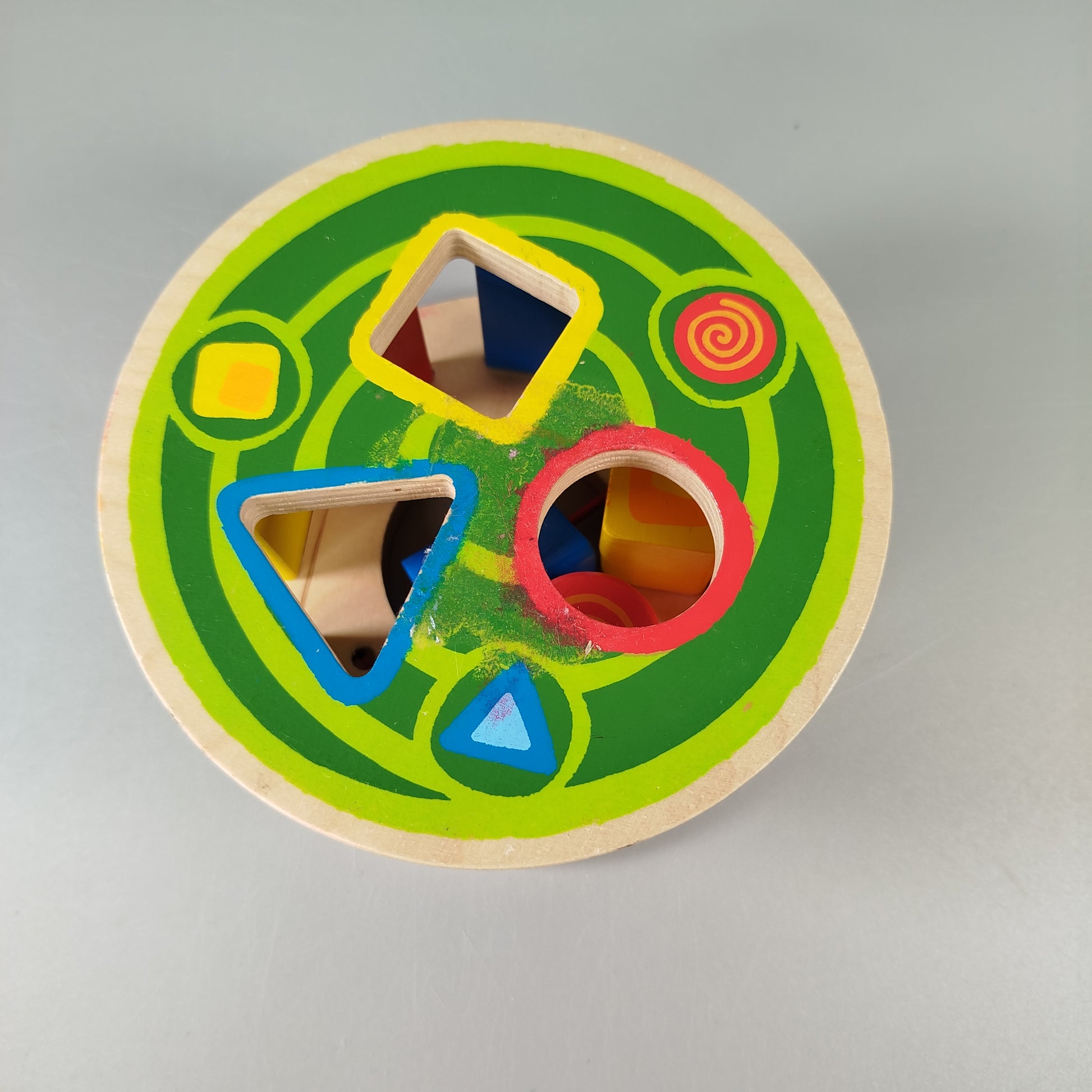 Holzspielzeug Set - Klopfkästen, Nachziehschnecke, Klang-Memo-Spiel