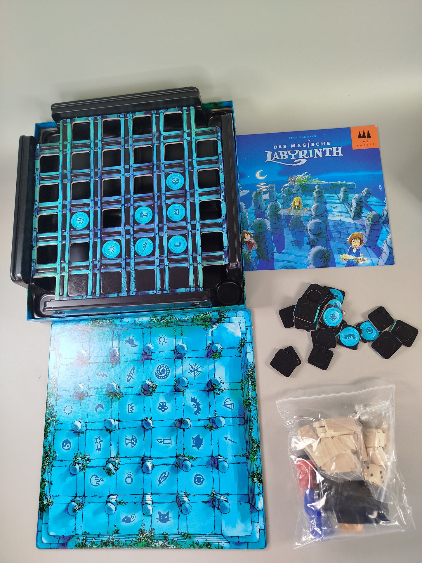 Drei Magier Spiele Brettspiel Das Magische Labyrinth, OVP
