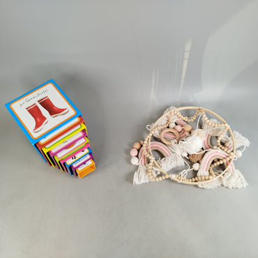 Bundle Holz-Mobile & Stapelspiel Set von 2
