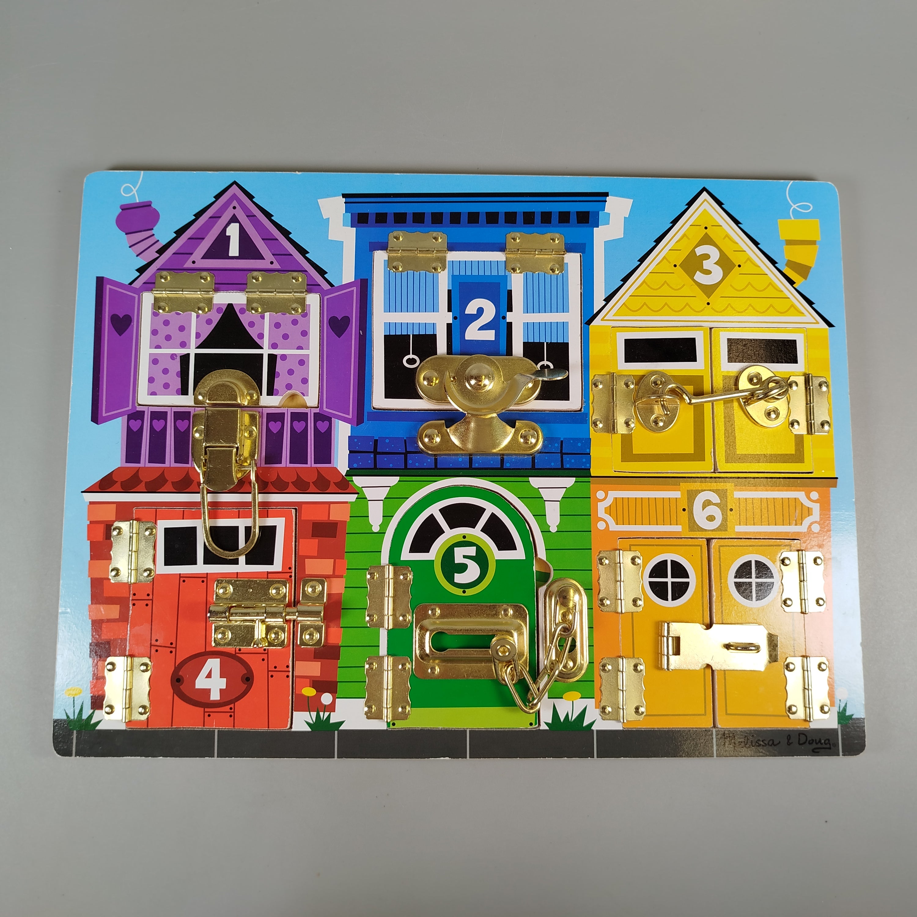 Melissa & Doug Holzsicherungstafel – Lernspiel, sehr gut