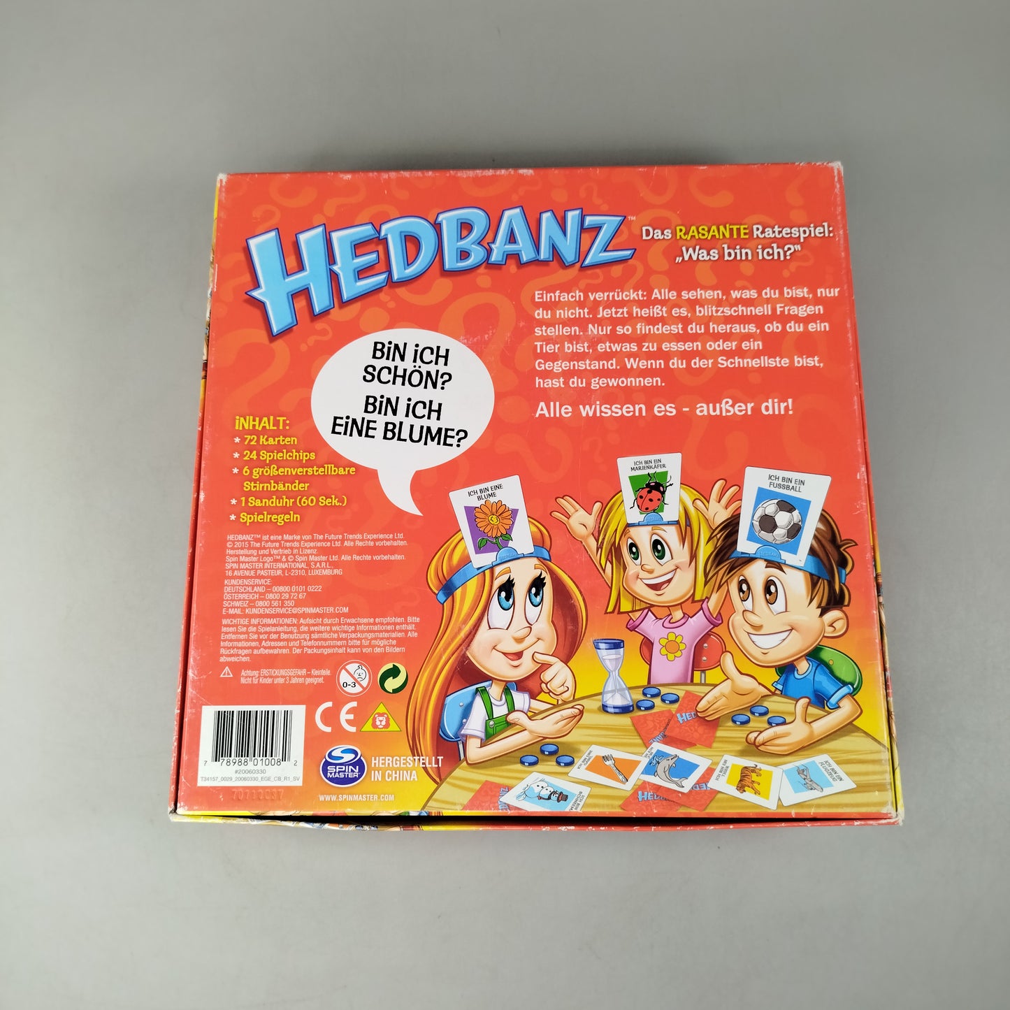 Spin Master Hedbanz 2. Auflage Brettspiel