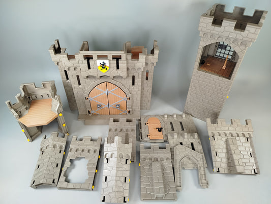 Playmobil Mittelalter Löwenritterburg – mit Figuren & Zubehör, wie neu