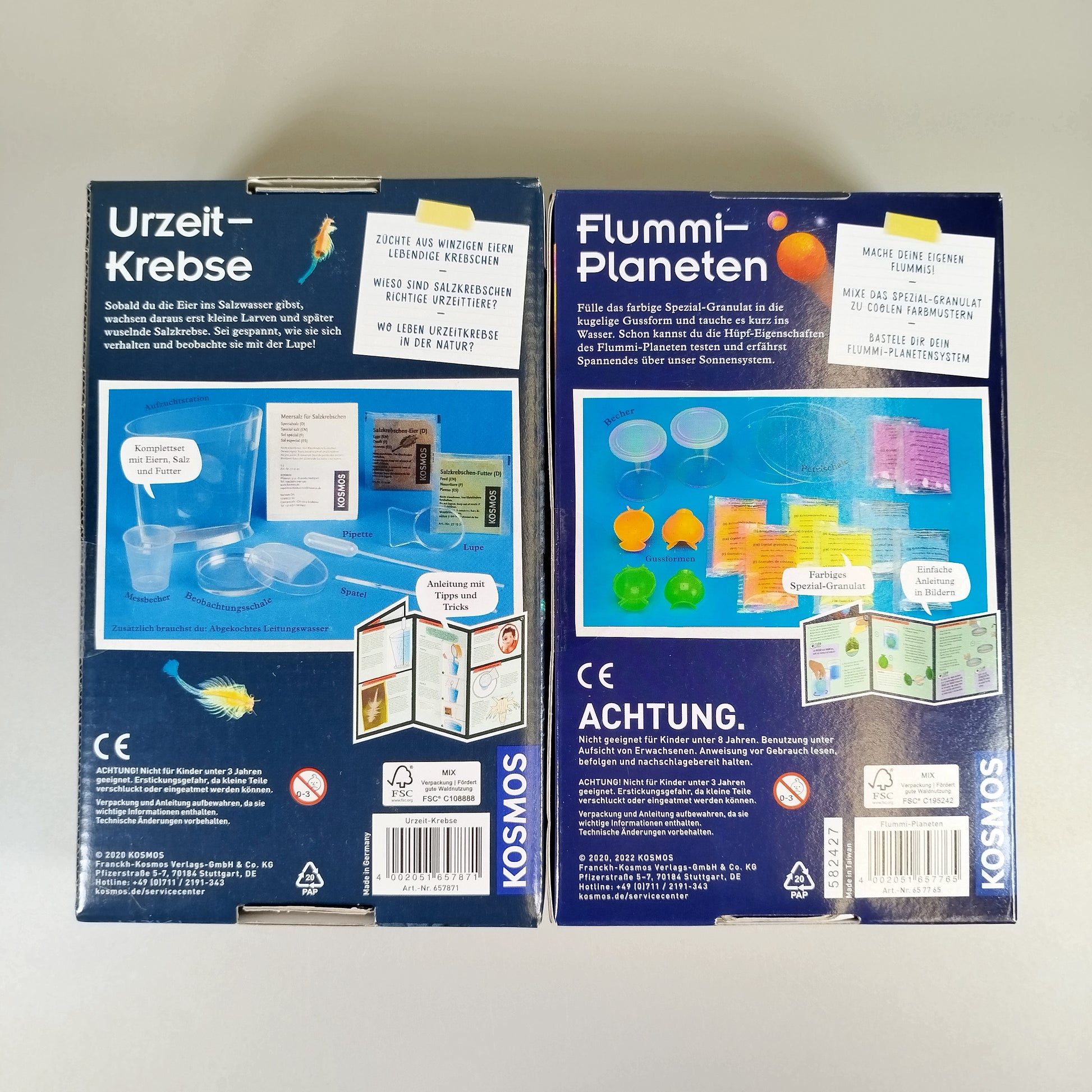 Kosmos Experimentierset - Urzeit-Krebse & Flummi-Planeten