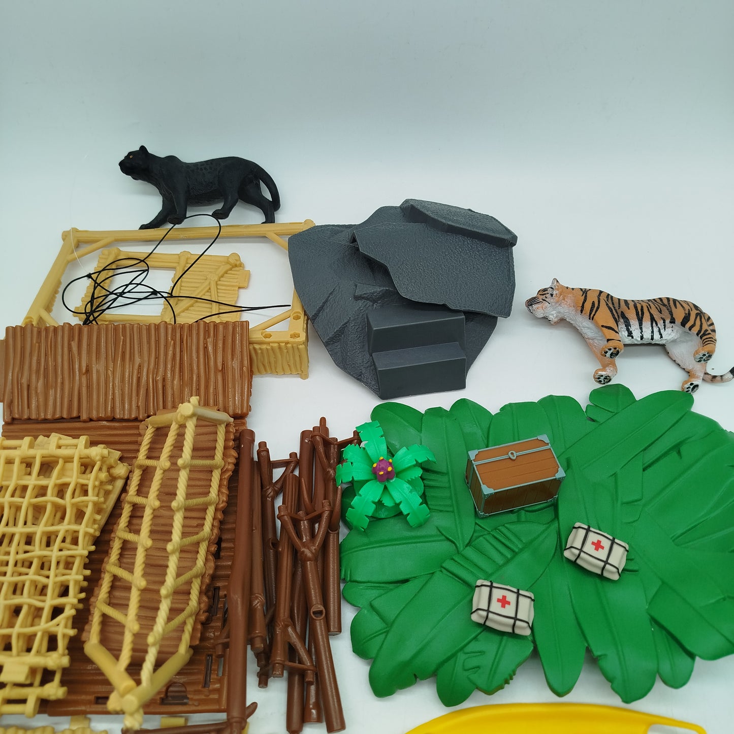 Schleich Bundle Wildtierstation 6x Tiere & Figur ab 3 4 5 Jahre | ✅ geprüft 