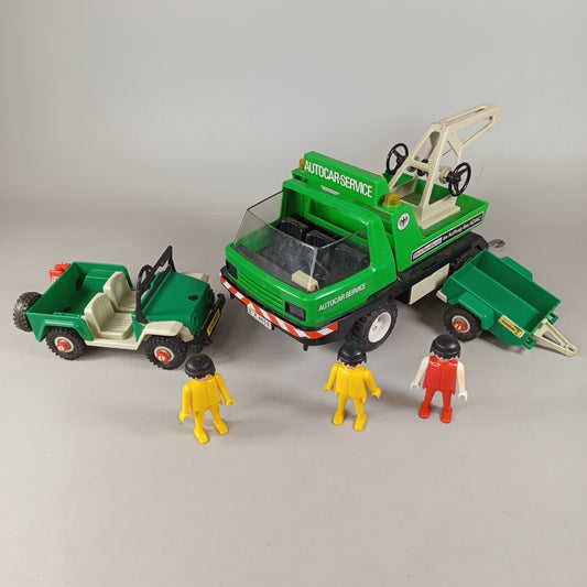 Playmobil Bundle Abschleppfahrzeug Figuren