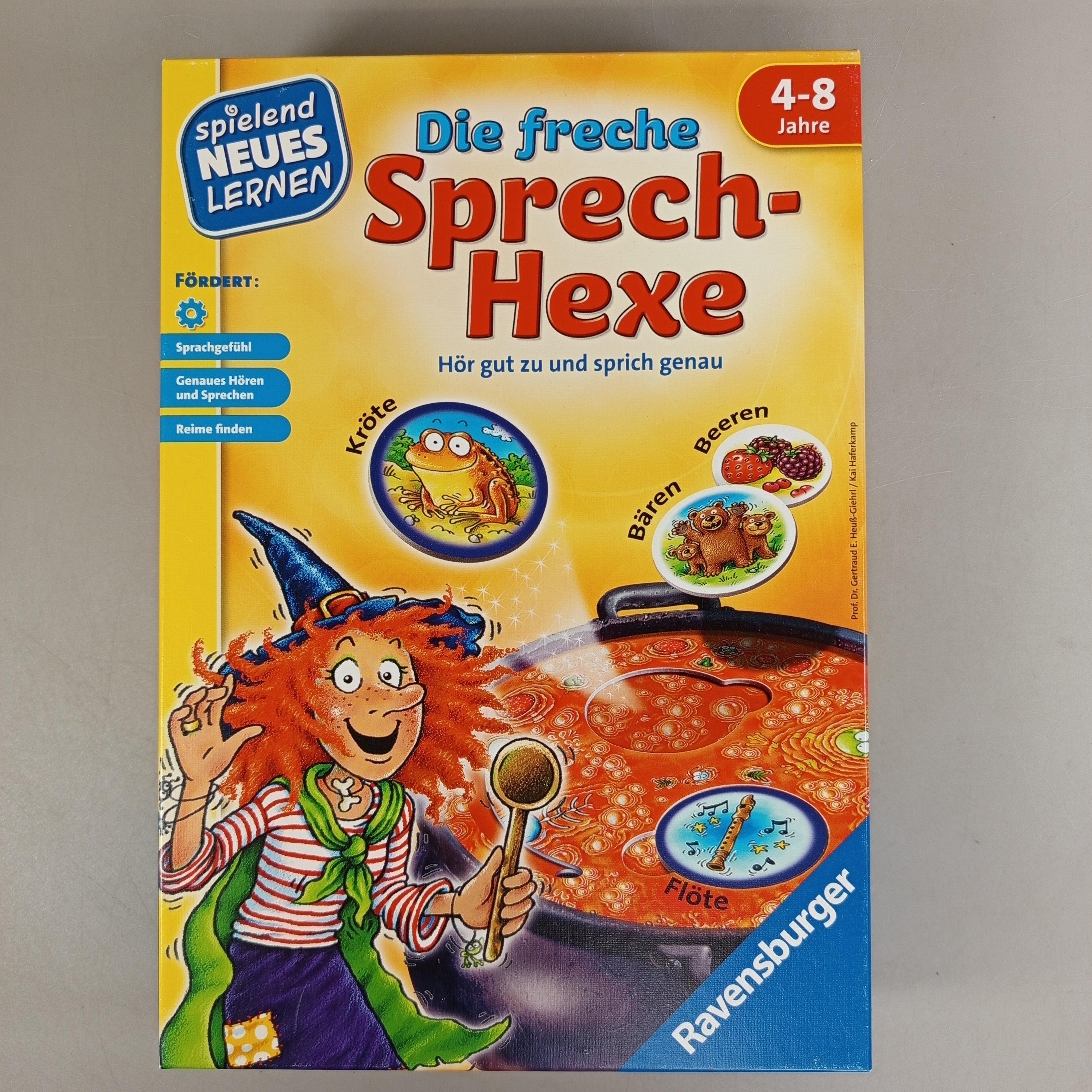 Ravensburger Die freche Sprech-Hexe – Lernspiel ab 4 Jahren, OVP