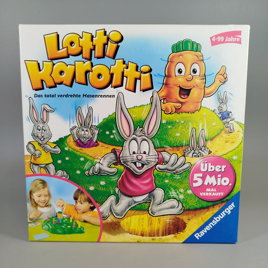 Ravensburger Lotti Karotti Brettspiel, fehlende Teile – wie neu