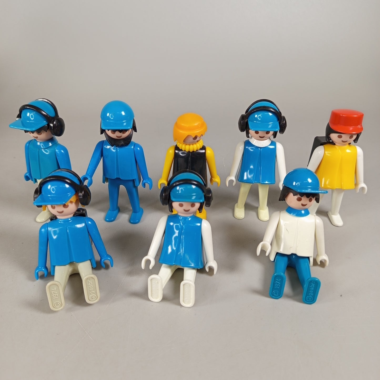 Playmobil Bundle TV Team 3468 Set von 8 Figuren & TV Wagen