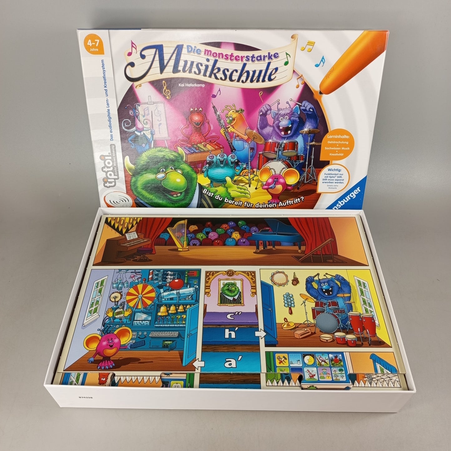 Ravensburger Bundle tiptoi Die monsterstarke Musikschule Lernspiel